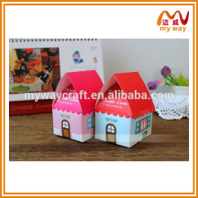 house shape candy box, wedding gifts for guests